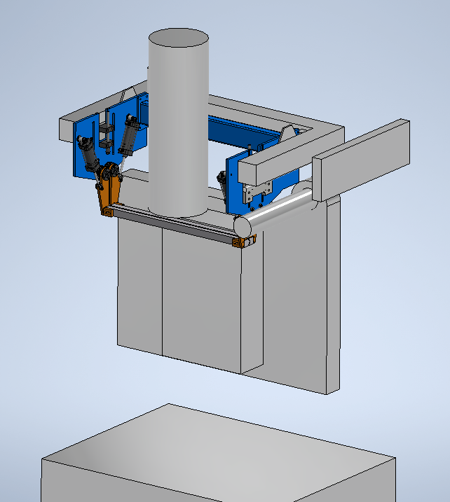 3D CAD Model of Frame-Mounted Pre-Pinch