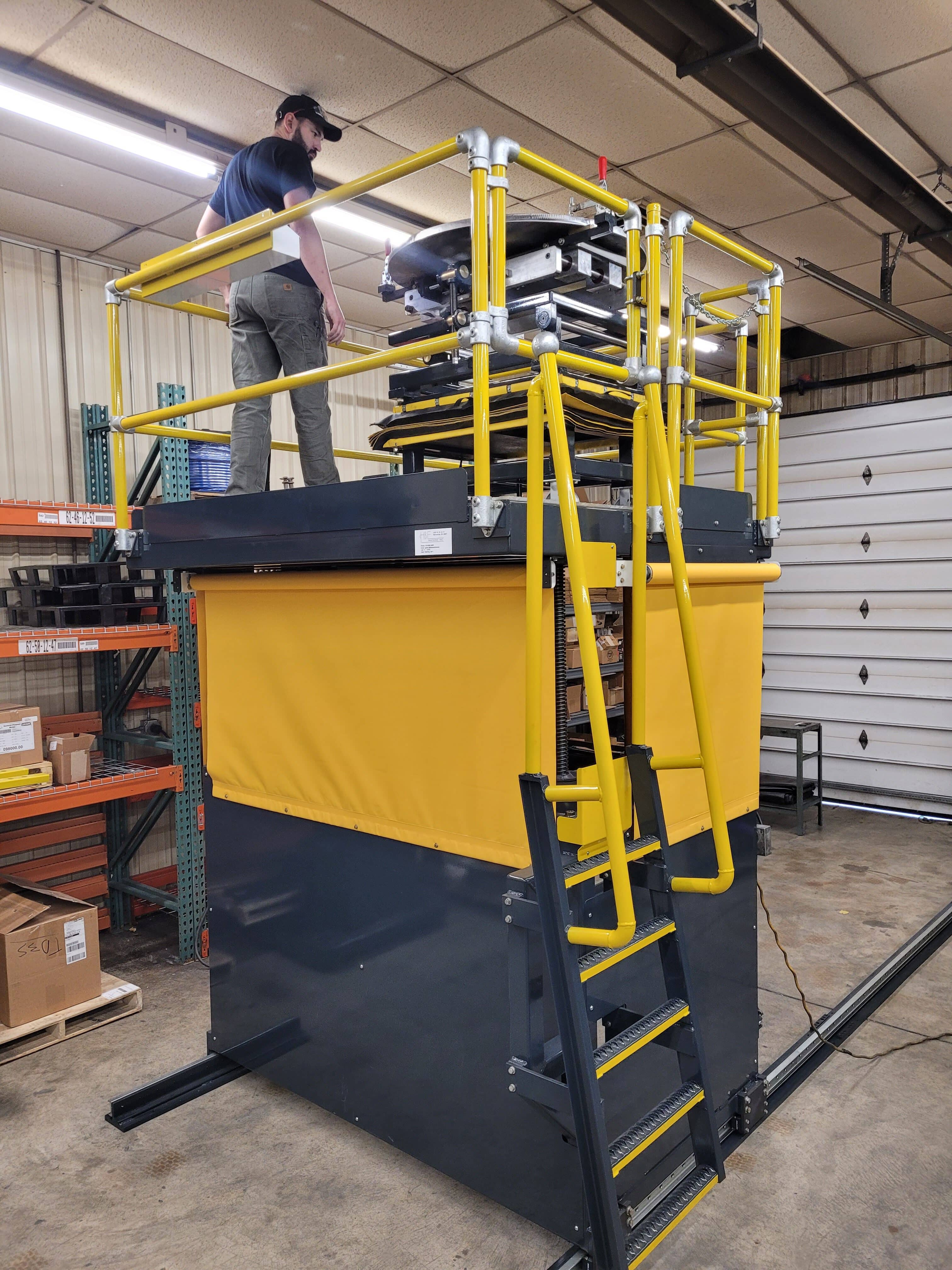 Head Cleaning & Removal Cart